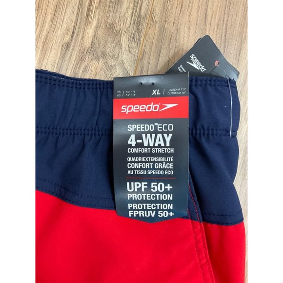 NWT Men's Speedo Marina Flex Volley Swim Shorts XL (1) - Picture 6 of 15